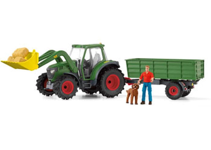 Schleich FARM WORLD Tractor with Trailer