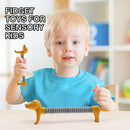 Kids Dog light Up - Stretchy Toy - 12cm