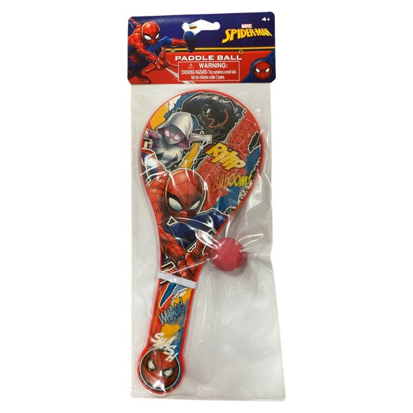 SPIDERMAN TOY PADDLE BALL