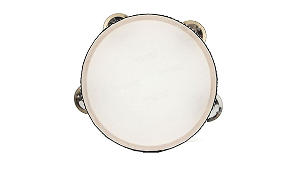 Natural Wooden  Tambourine Drum 15cm