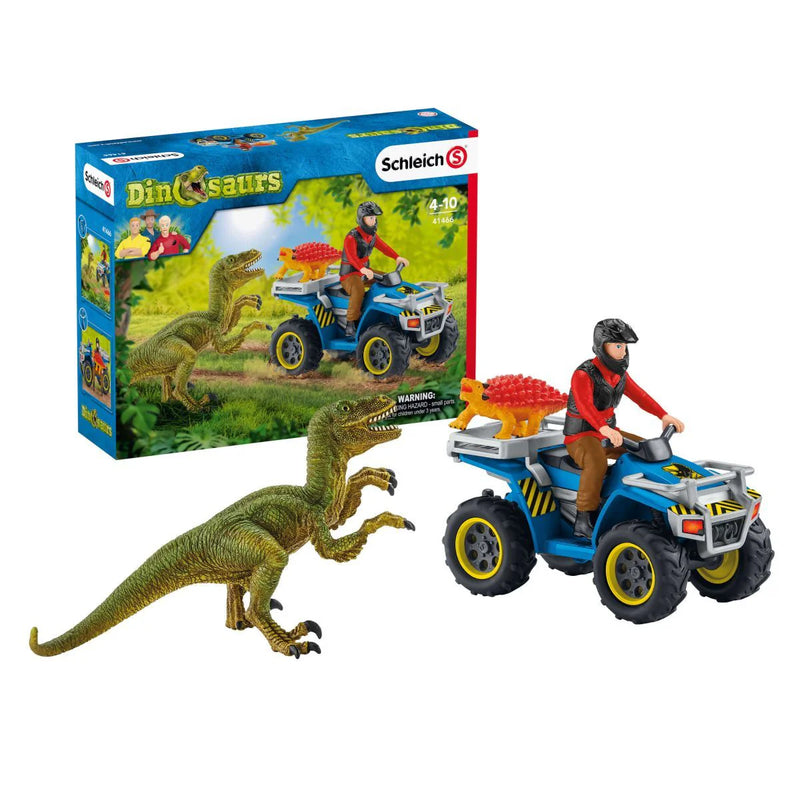 Schleich - Quad Escape from Velociraptor