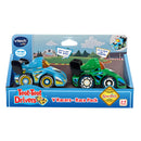 Vtech Toot-Toot Drivers Race Car - 2-Pack (Light Blue + Green)