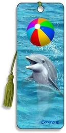 Artgame | 3D Dolphin &  Beach Ball Bookmark