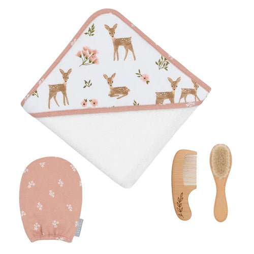 Ling textiles | 4pc Baby Bath Gift Set - Sophia's Gardens