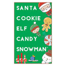 Santa Cookie Elf Candy Snowman Card Game