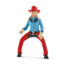 Schleich |  42576 Cowgirl Barrel Racing Fun