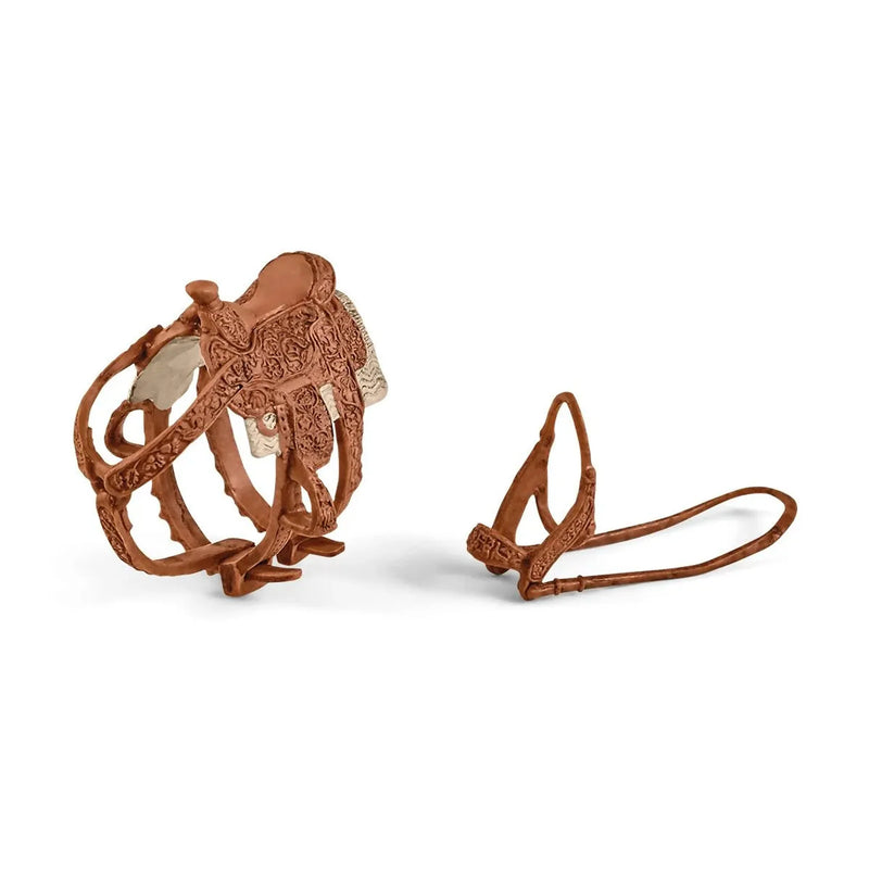 Schleich |  42576 Cowgirl Barrel Racing Fun