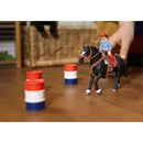 Schleich |  42576 Cowgirl Barrel Racing Fun