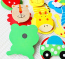 Wooden Clip  Fridge Magnets - Asst