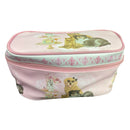 Cute Pink Makeup Bag with Doggies