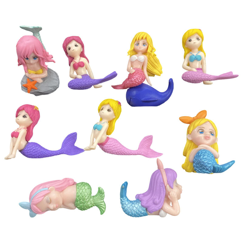 Cute Mermaids Figures - Assorted