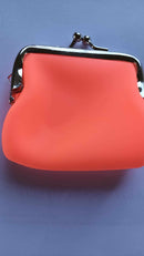 Cute Girls Neon Clip Coin Purse - Asst