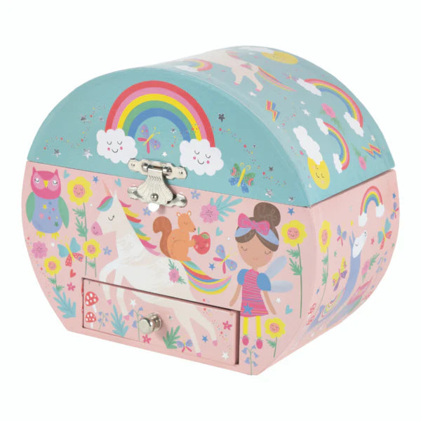 Floss & Rock Musical Jewellery Box – Rainbow Fairy