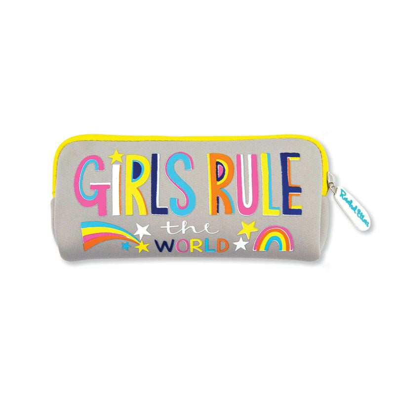 Rachel Ellen - Girls Rule - Neoprene Pencil Case