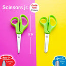 BAZIC 5" Blunt & Pointed Tip School Scissors(2/Pack)