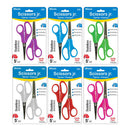 BAZIC 5" Blunt & Pointed Tip School Scissors(2/Pack)