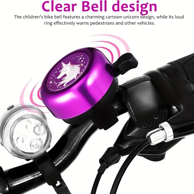 1pc "Unicorn" Aluminium Alloy Bell