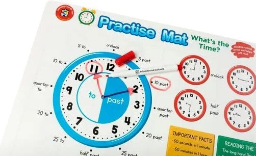 LCBF: Practice Mats - What's The Time