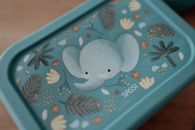 Sassi  Lunch Box - Chewy The Elephant