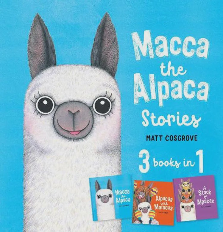 Macca The Alpaca Stories 3-in-1