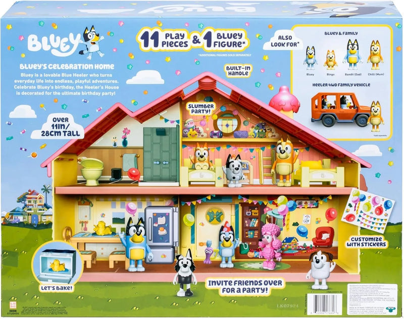 Bluey | Bluey's Birthday Celebration Home Playset