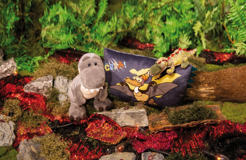 Standing Soft Toy Dino Tony-Rex NICI GREEN