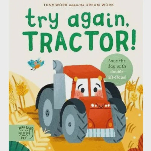 Try Again Tractor Lift the Flap