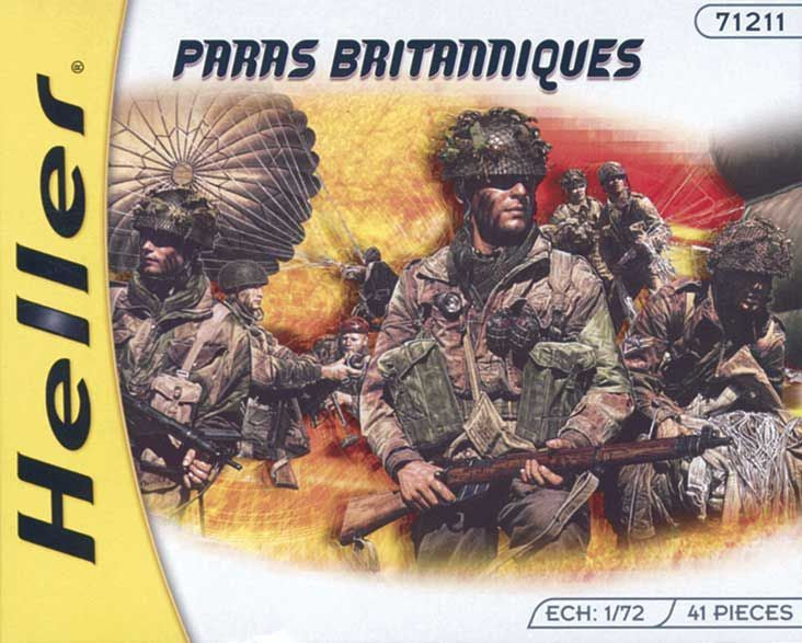 Heller: 1:72 Britische Fallschirmjäger RRP $21.99