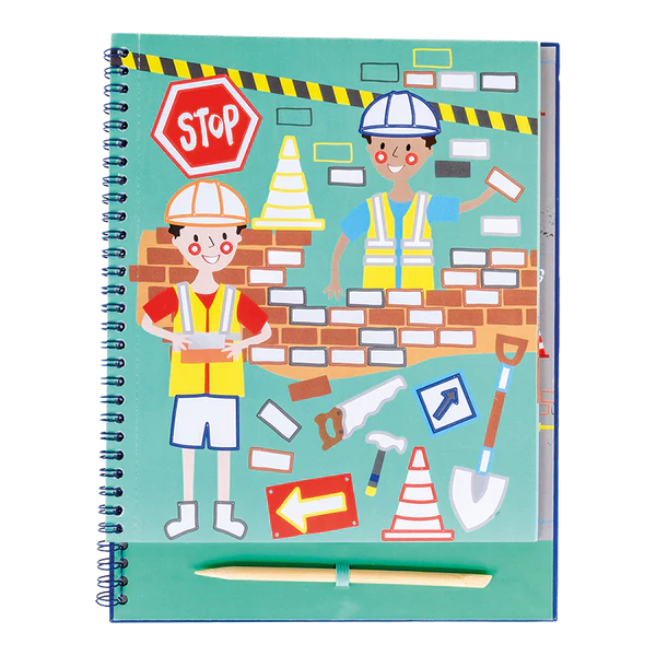Floss & Rock | Construction Foil & Play RRP $29.99