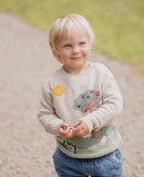 Bebe Hunter Tractor Knitted Baby Jumper