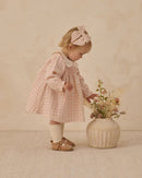 Quincy Mae | Callie Dress - Pink Plaid