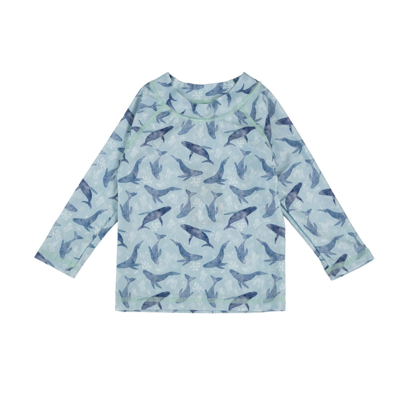 Nestling | UPF50+ Swim Rash Vest - Whales