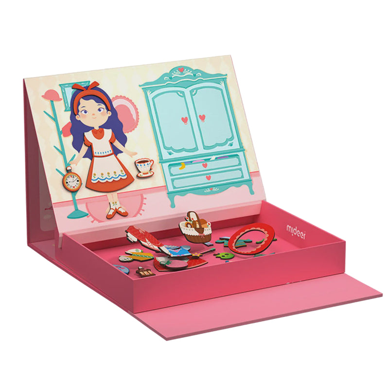 Mideer | Playset with Magnetic Board Cute Girl