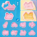 8pcs Vehicles Cookie Cutter Set