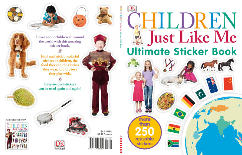 DK Children Just Like Me - Ultimate Sticker Book