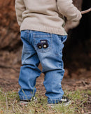 Bebe Baby | Hunter Pull On Jeans (Tractor)