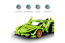 457pc iM.Master Pull -Back Super Car Building Blocks