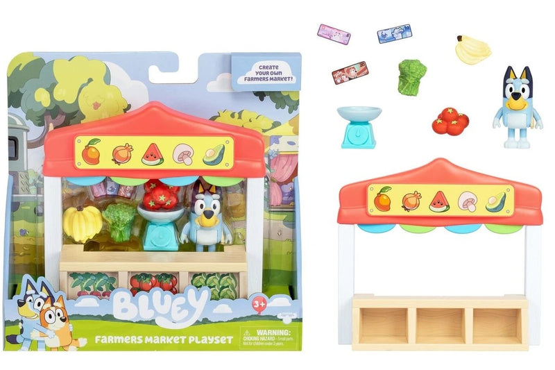 Bluey: Farmers Market Playset