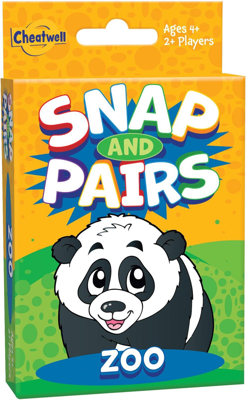 Snap & Pairs Zoo Card Game