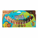 Little Brian People Paint Sticks, 12 Pack