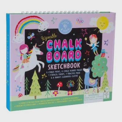 Floss & Rock | Rainbow Fairy Chalkboard Sketchbook