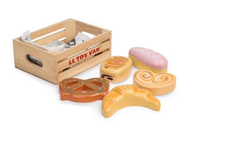 Le Toy Van | Honeybake Baker's Basket in Crate Playset
