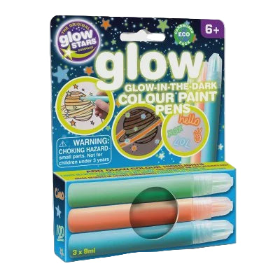Glow-In-The-Dark Colour Pens