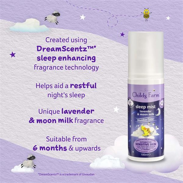 Childs Farm Sleep Mist Lavender & Moon Milk 100Ml