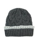 Foote Street |  Grey Knitted Beanie