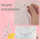 Versatile Stuffed Animals Hammock Organiser (White)