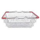 Shopping Basket with Red Handle