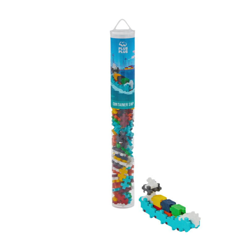 Plus Plus 100pc Tube - Container Ship