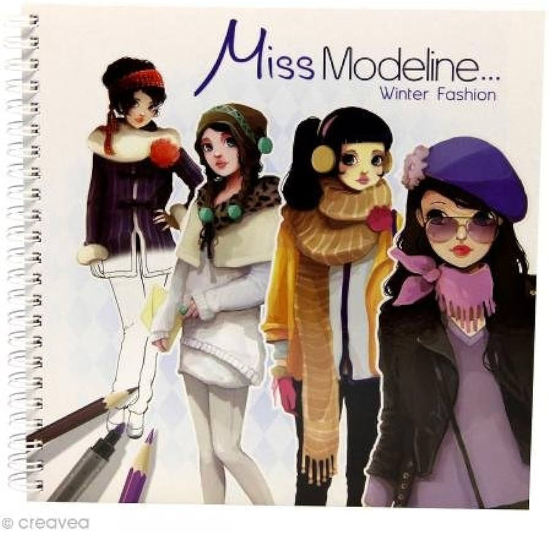 Miss Modeline Notebook - Winter Fashion
