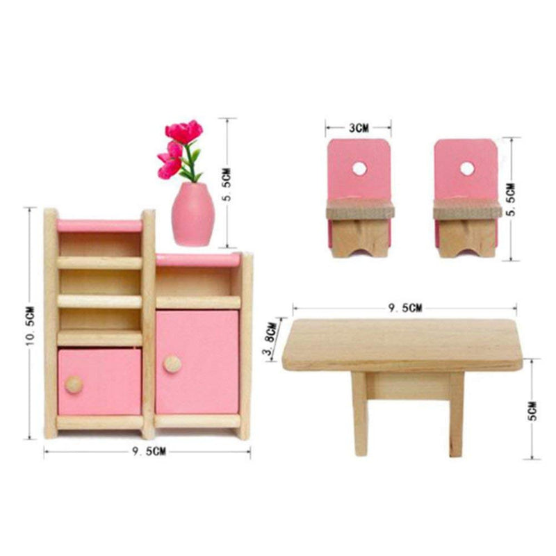 Wooden Dolls House Furniture - Dining Room $24.99